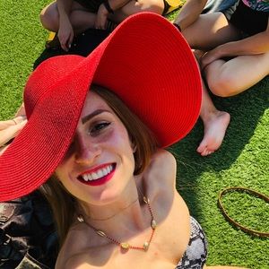 Zara wife brimmed sun hat